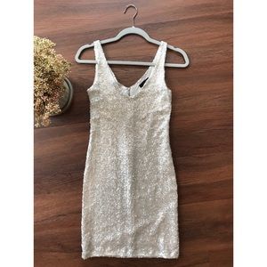 AQUA by Bloomingdales Sequin Dress XS